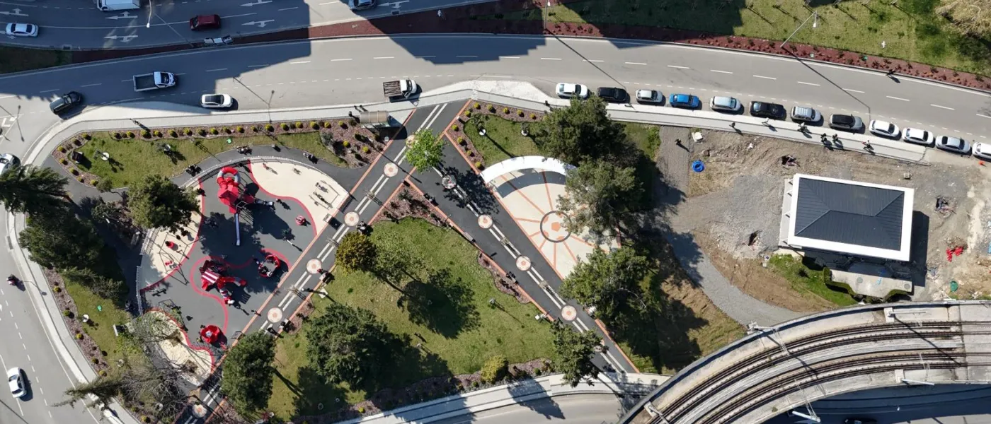 Samsun Gençlik Parkı Yeni Yüzüyle Büyülüyor