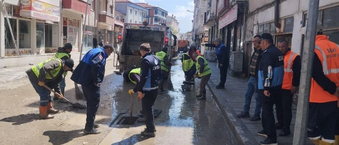 Havza’da Sel Kabusu Sonrası Büyük Seferberlik