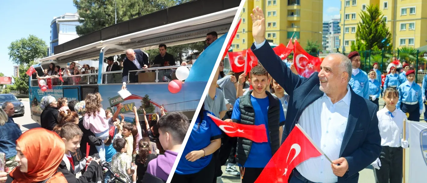 19 Mayıs Coşkusu Canik'te Yaşanıyor