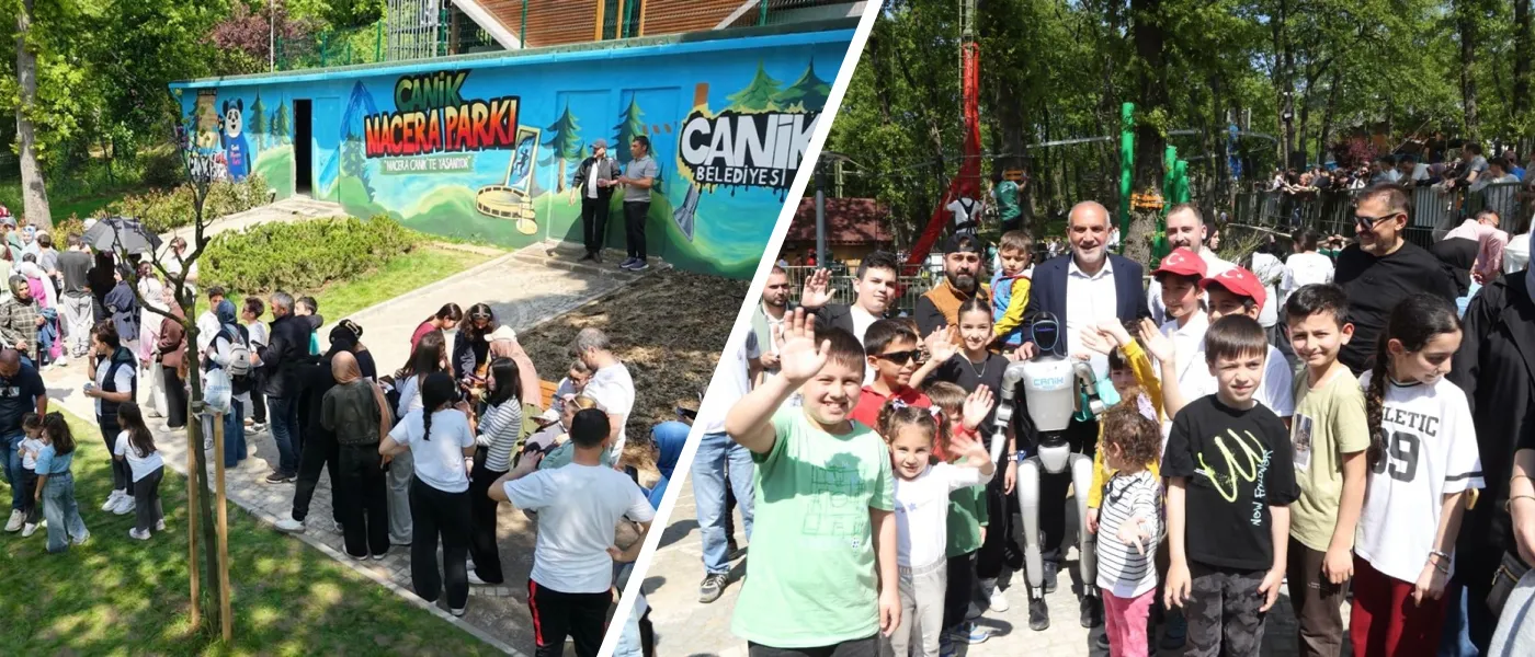 Canik Macera Parkı Açılış Gününde Rekor Kırdı