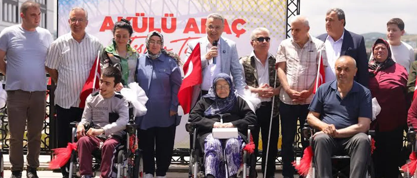 İlkadım’da Engelli Araçları İhtiyaç Sahiplerine Ulaştırıldı