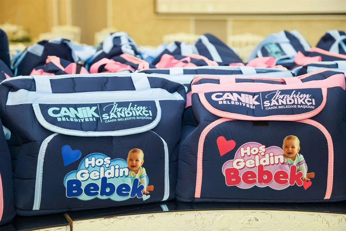 Canik'te Doğan Her Bebeğe "Bebek Destek Paketi"