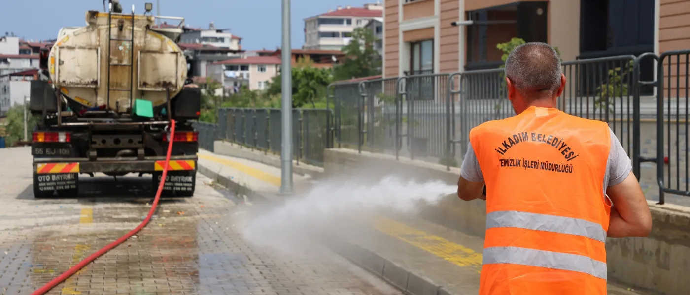 İlkadım'da Temizlik Seferberliği
