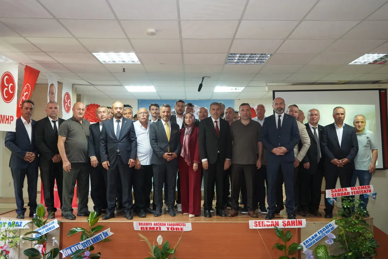 MHP Kavak İlçe Başkanlığı'nda 12. Olağan Kongre Yapıldı