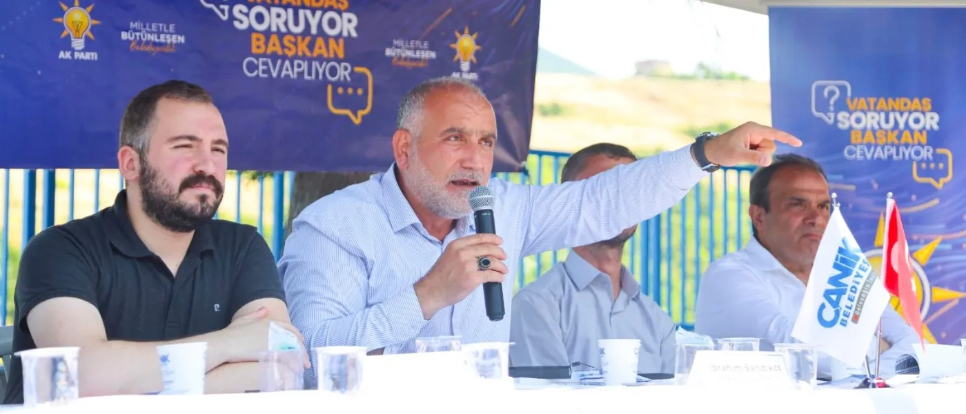 Toptepe'de Vatandaş Sordu, Başkan Sandıkçı Cevapladı