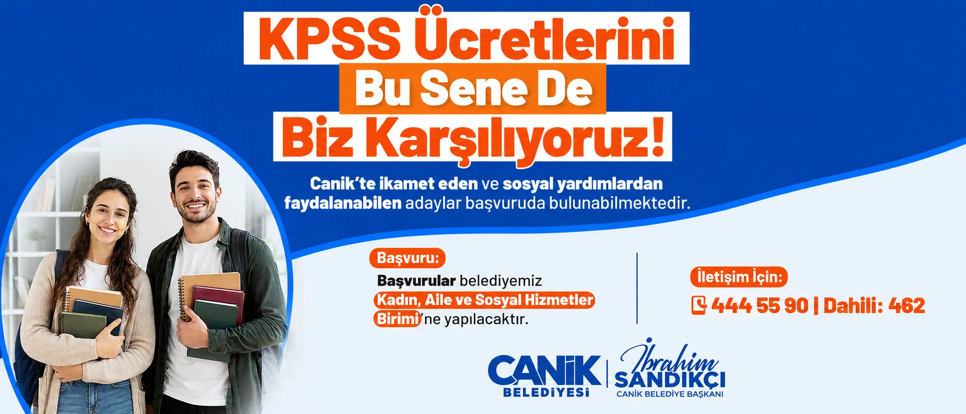 KPSS Ücretleri Canik Belediyesi'nden!
