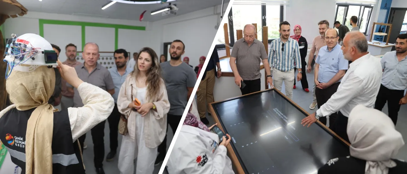 Canik Belediyesi Özdemir Bayraktar Keşif Kampüsü Hayran Bırakıyor