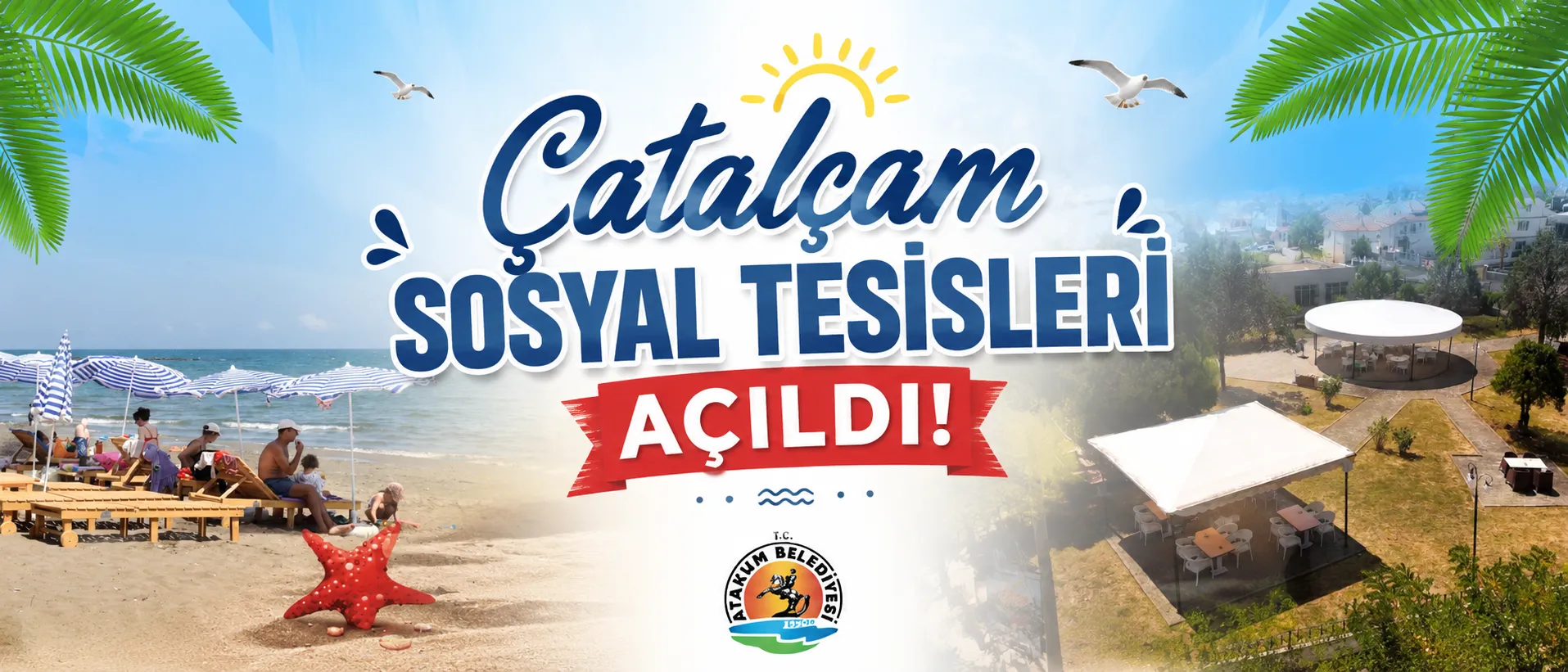 Atakum Belediyesi Çatalçam Sosyal Tesisleri Kapılarını Açtı
